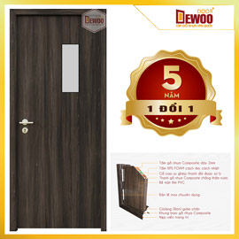cửa gỗ nhựa ecowood mẫu 620